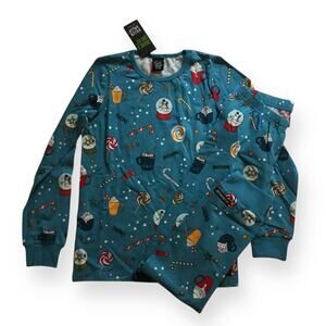 NWT Villervalla organic holiday treats pajamas